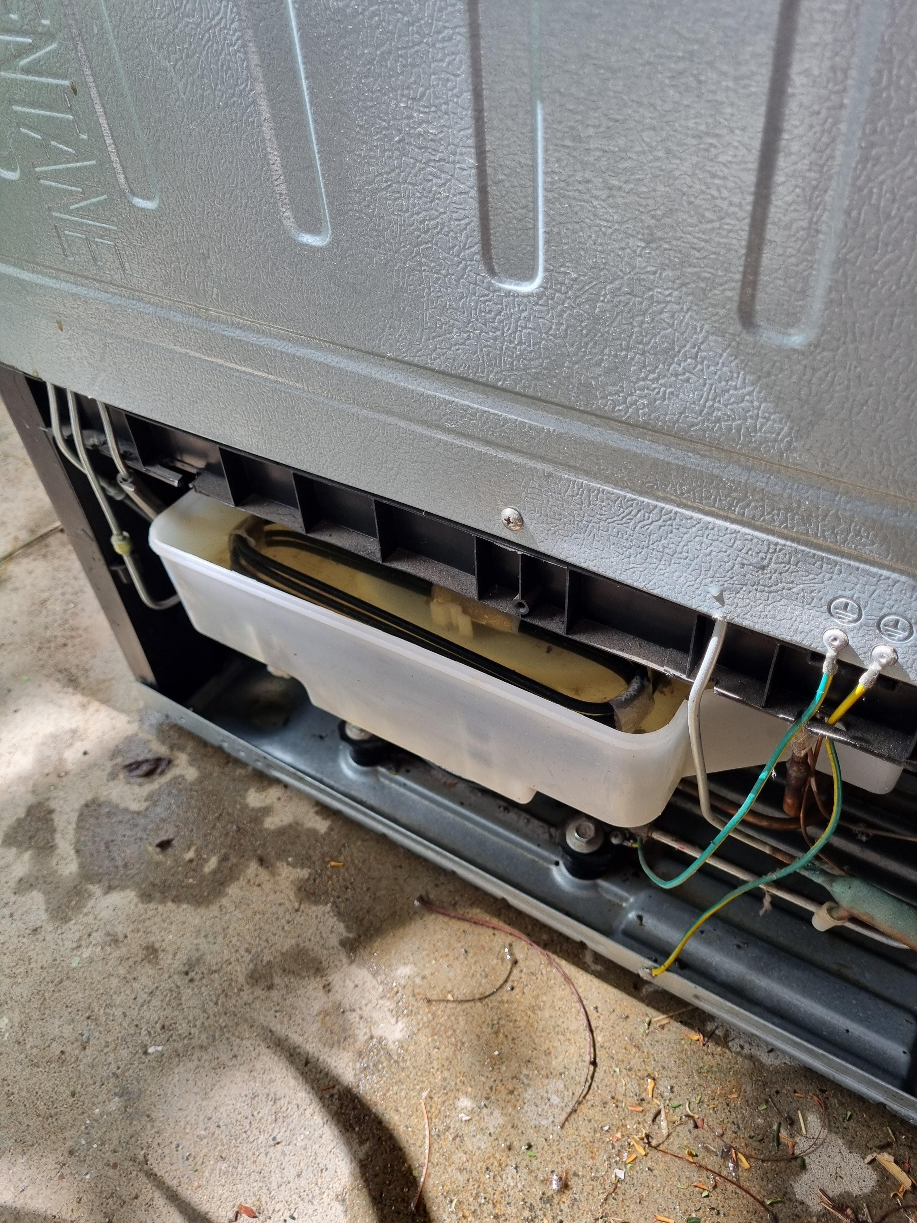 Defy Refrigerator Back View