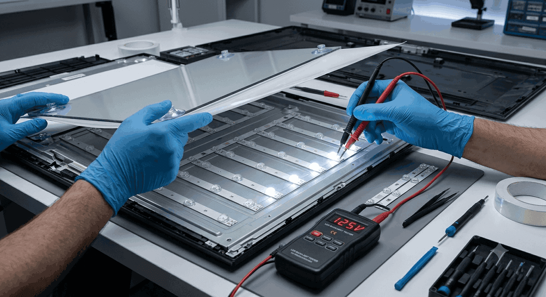 Using an LED Backlight Tester Tool