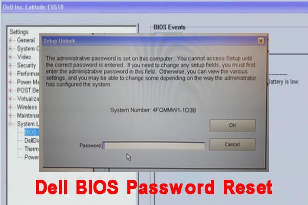 Removing BIOS Password on Dell Latitude 7490 Using a Clean BIOS Dump