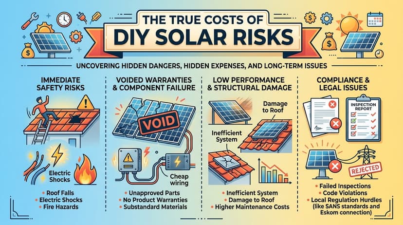 The True Cost of "DIY" Solar: Unregistered Systems, Fines, and Insurance Risks