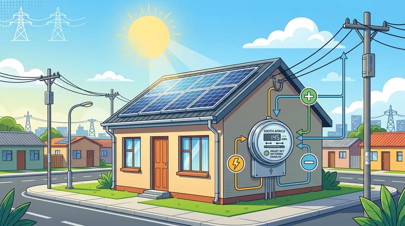 Feeding Power Back to the Grid: How Net Metering and Smart Meters Work in SA