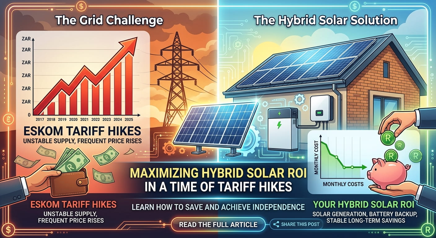 Beating Tariff Hikes: Designing a Hybrid Solar System for Maximum ROI