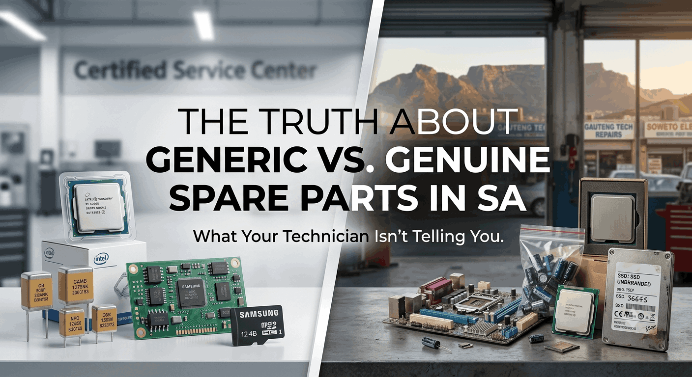 The Truth About Generic vs. Genuine Spare Parts in SA: What Your Technician Isn't Telling You
